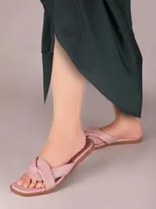 DressBerry Women Open Toe Flats