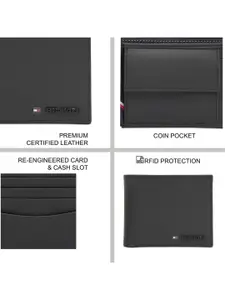 Tommy Hilfiger Men Leather Two Fold Wallet