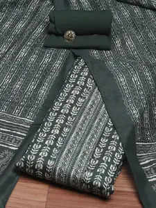 Biba Floral Printed Unstitched Dress Material