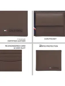 Tommy Hilfiger Men Leather Two Fold Wallet