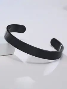 Fashion Frill Men Set Of 2 Gold-Plated Cuff Bracelet