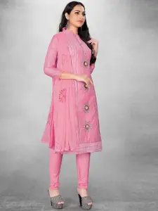 Maroosh Embroidered Zari Unstitched Dress Material
