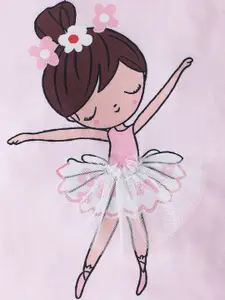 INCLUD Girls Graphic Printed T-shirt With Trousers