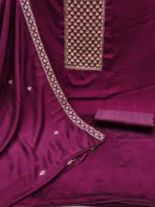 Maroosh Floral Embroidered Unstitched Dress Material