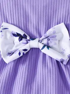 INCLUD Girls Floral Printed Top with Trousers