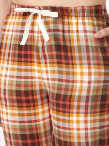 Dreamz by Pantaloons Women Checked Lounge Pants