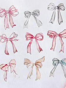 INCLUD Girls Printed Round Neck Long Sleeves Top With Trouser