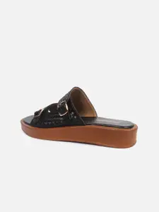 The Roadster Lifestyle Co Women Open Toe Flats