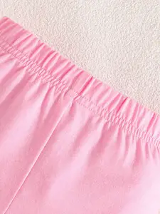 INCLUD Girls Printed Top with Trousers Clothing Set