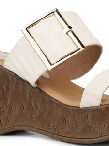 Inc 5 Women Wedge Heel with Buckles