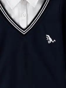 INCLUD Boys V-Neck Long Sleeves Pullover