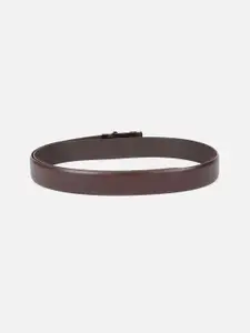 Van Heusen Men Textured Leather Formal Belt