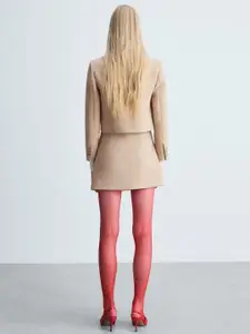 MANGO Shirt-Style Collar Tailored Blazer