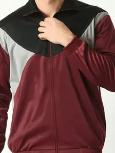 BAESD Men Pack Of 2 Colorblocked Tracksuits