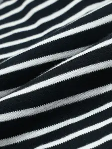 Arrow Sport Men Striped  Long Sleeves Round Neck Pullover Sweaters