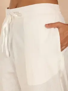 Likha Yoke Embroidered Women Straight Kurta