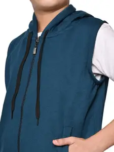 BAESD Boys Pack Of 3 Hooded Solid Fleece Casual Bomber Jackets