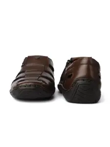 Buckaroo Men Leather Fisherman Sandals