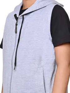 BAESD Boys Pack Of 3 Hooded Solid Fleece Casual Bomber Jackets