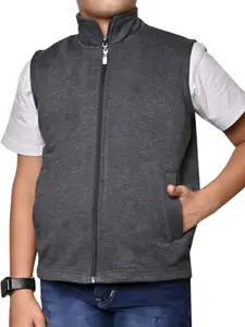 BAESD Boys Pack Of 3 Mock Collar Solid Fleece Casual Bomber Jackets