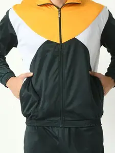 BAESD Pack Of 2 Men Colorblocked Tracksuits