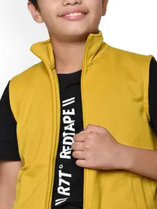 BAESD Boys Pack Of 2 Mock Collar Solid Fleece Casual Open Front Jackets