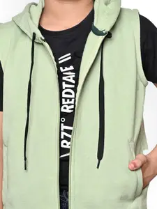 BAESD Boys Pack Of 3 Hooded Solid Fleece Casual Bomber Jackets