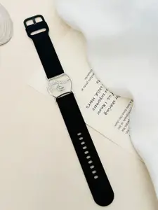 ABDESIGNS Silver-Plated Artificial Stones and Beads Wraparound Bracelet