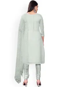 Maroosh Floral Embroidered Unstitched Dress Material