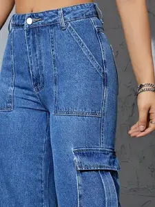 Kotty Women Jean Straight Fit High-Rise Stretchable Jeans