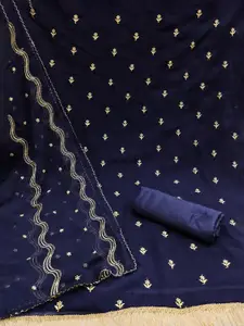 Maroosh Ethnic Motifs Embroidered Beads and Stones Unstitched Dress Material