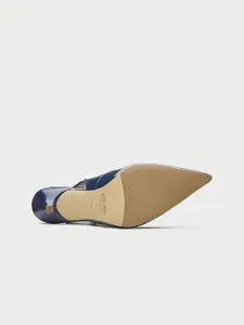 Oroh Women Leather Party Stiletto Pumps