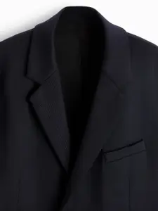 ZARA Men Navy Blue Coats