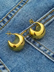 VAGHBHATT Gold Plated Classic Studs Earrings