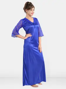 Be You V-Neck Maxi Sweat Nightdress