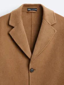 ZARA Men Brown Coats