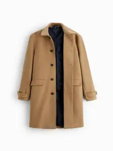 ZARA Men Beige Coats