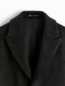 ZARA Men Black Coats