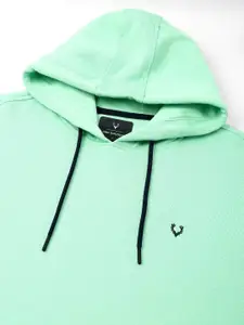 Allen Solly Men Solid Hood Cotton Pullover Sweatshirt