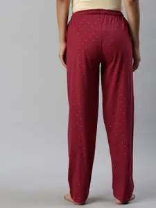 Kryptic Women Printed Relaxed Fit Lounge Pants
