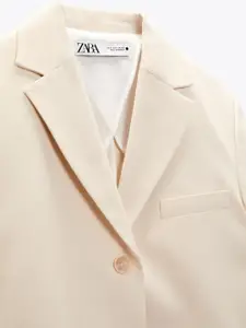 ZARA Women White Blazers