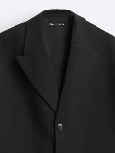 ZARA Men Black Coats