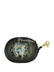 Anuschka Women Printed Leather Coin Purse