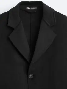 ZARA Men Black Coats