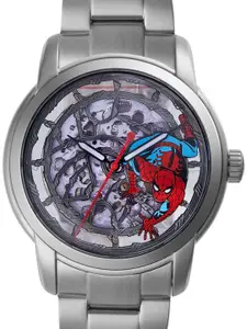 Fossil Men Dial & Stainless Steel Analogue Automatic Motion Powered Watch AK_LE1197SET