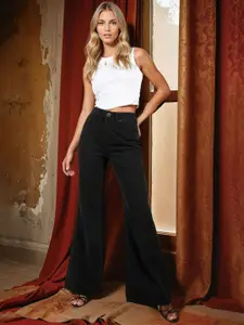 Kotty Women Bootcut High-Rise Stretchable Jeans