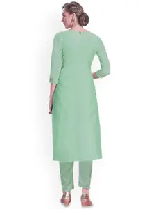 Maroosh Striped Embroidered SequinnedUnstitched Dress Material