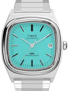 Timex Men Dial & Stainless Steel Straps Analogue Automatic Motion Powered Watch