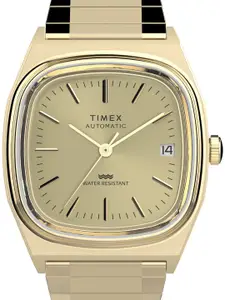 Timex Men Dial & Stainless Steel Straps Analogue Automatic Motion Powered Watch