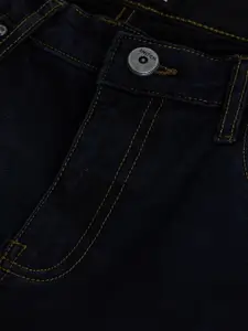 Snitch Men Classic Regular Fit Mid-Rise Stretchable Jeans